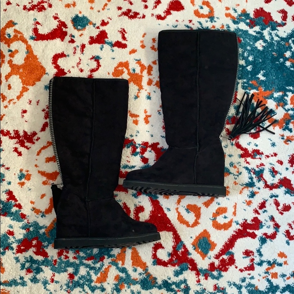 Sherpa Lined Boots 👢 NWOT